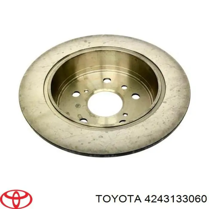 Задний тормозной диск Toyota 4243133060 цена, от 68.72 USD