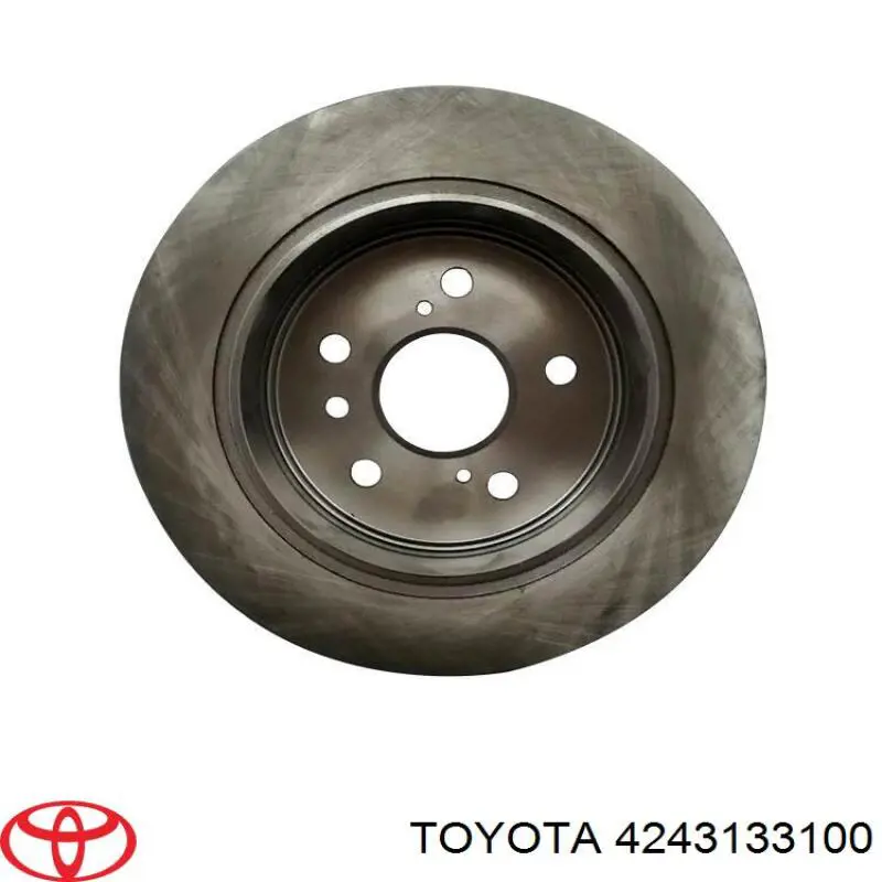 4243133100 Toyota диск тормозной задний
