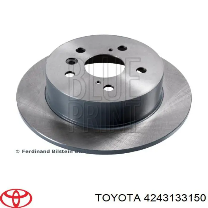 Купить 4243133150 Toyota Диск тормозной задний