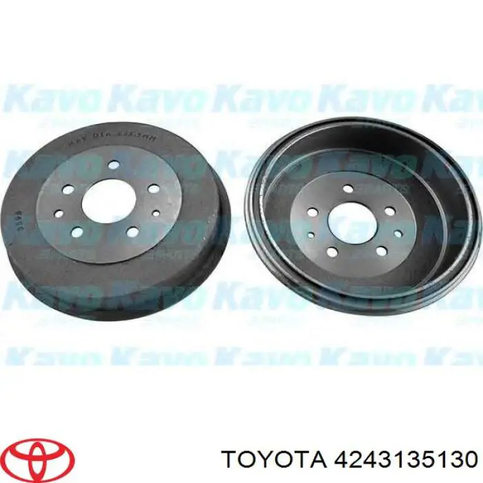 Барабан тормозной задний Toyota 4243126010 цена, от 42.31 USD