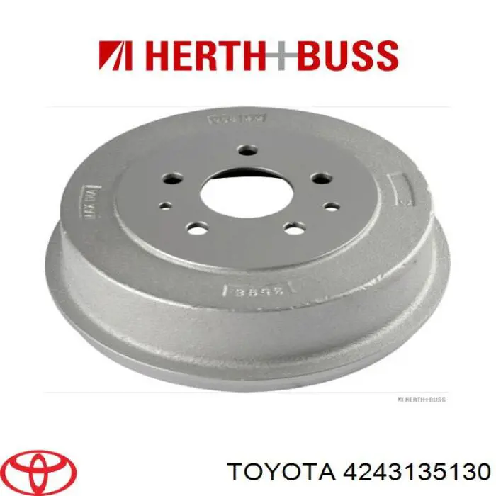 Купить 4243126010 Toyota Тормозной барабан