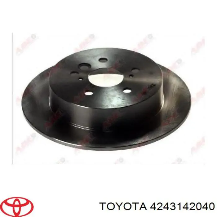 4243142040 Toyota Дисковый тормоз