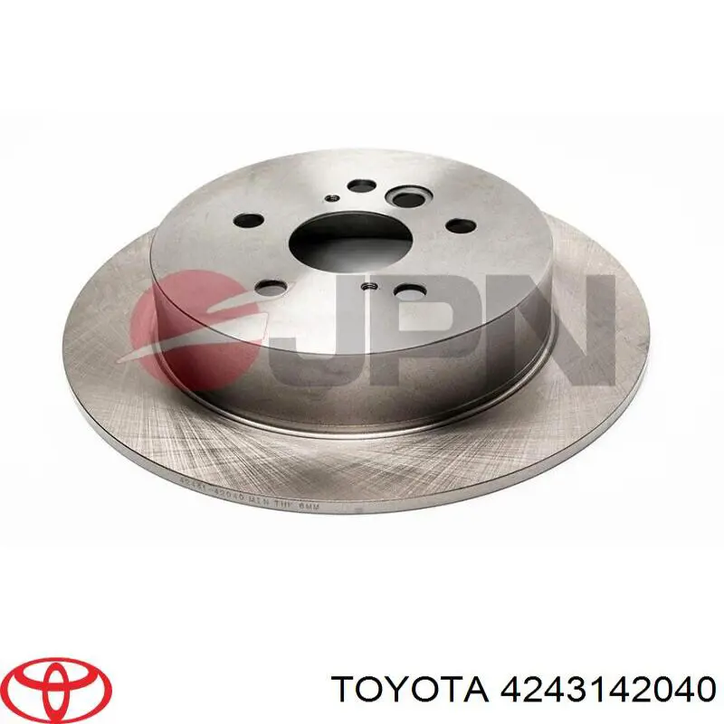 Купить 4243142040 Toyota Диск тормозной задний