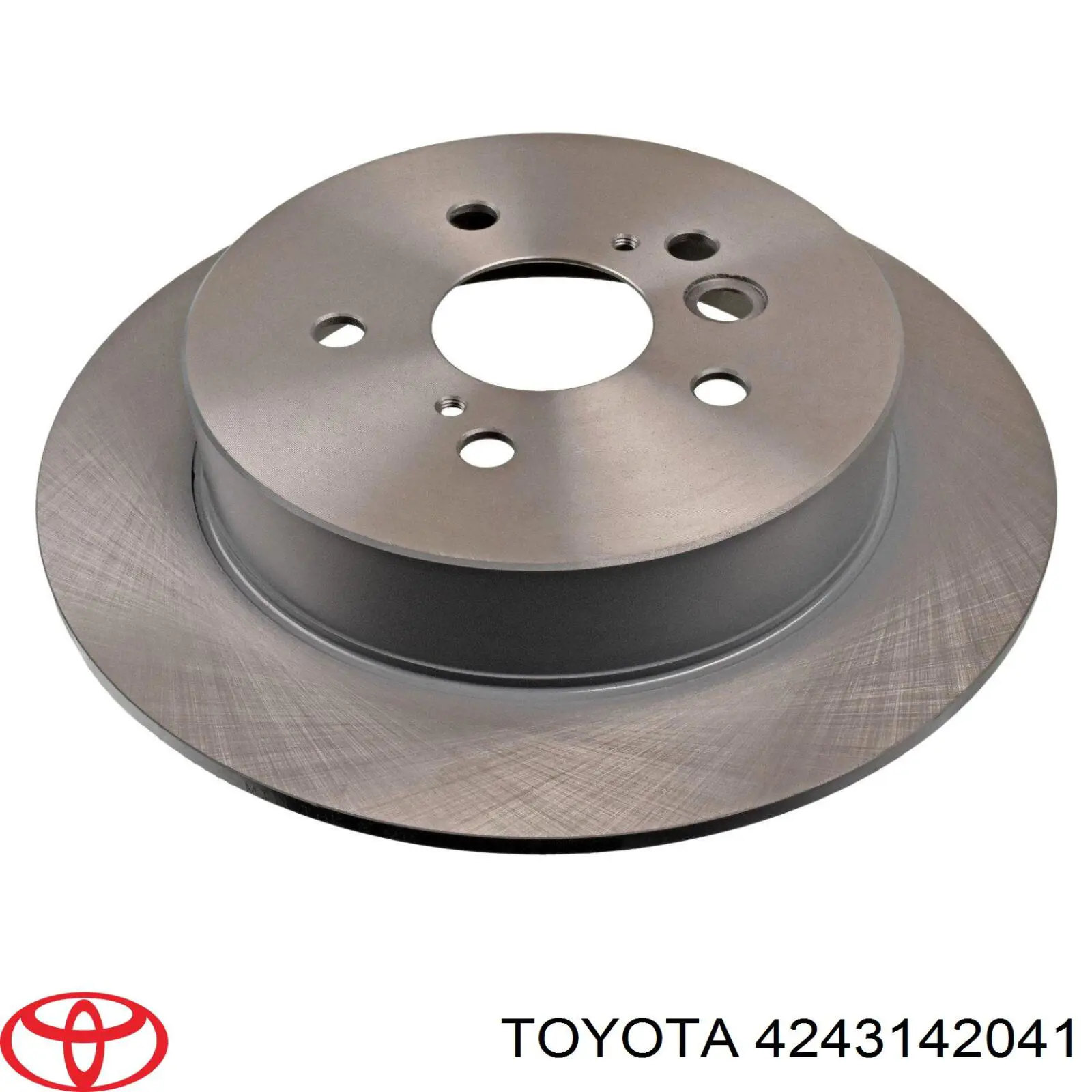 4243142041 Toyota диск тормозной задний