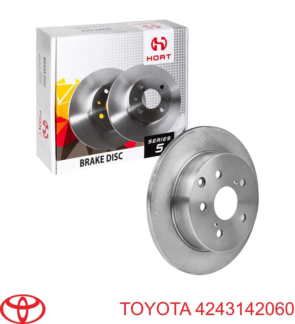 Тормозные диски 4243142060 Toyota