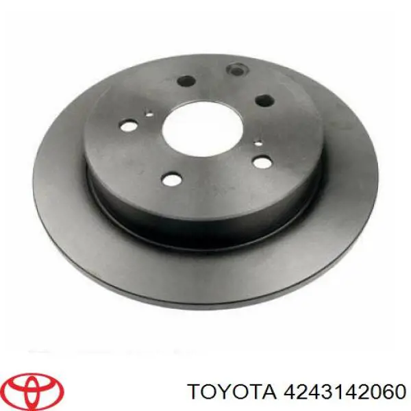 Купить 4243142060 Toyota Диск тормозной задний
