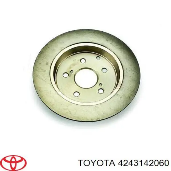 Купить 4243142060 Toyota Диск тормозной задний