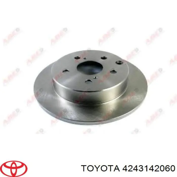 Тормозные диски 4243142060 Toyota