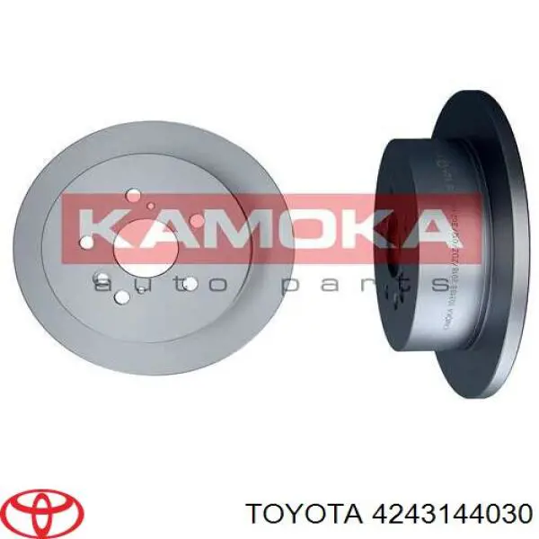 Купить 4243144030 Toyota Диск тормозной задний