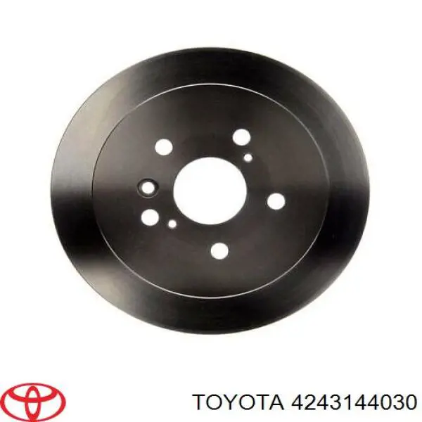 4243144030 Toyota диск тормозной задний