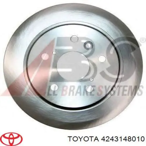 Тормозные диски 4243148010 Toyota