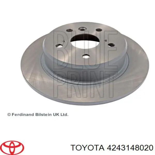 Купить 4243148020 Toyota Диск тормозной задний
