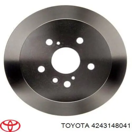 Задний дисковый тормоз Toyota 4243148041