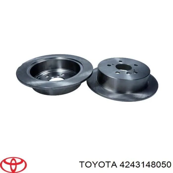 4243148050 Toyota диск тормозной задний