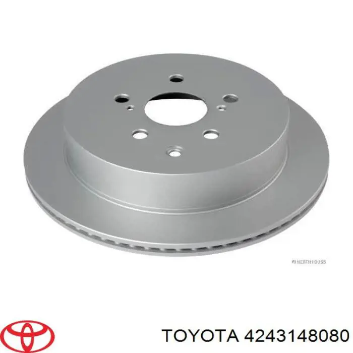 Disco de freno trasero 4243148080 Toyota