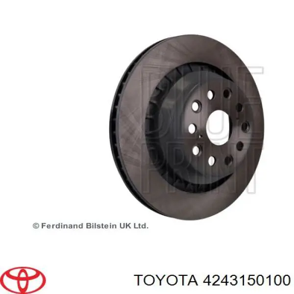 Тормозные диски 4243150100 Toyota