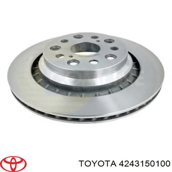 Задний тормозной диск Toyota 4243150100 цена, от 70.58 USD