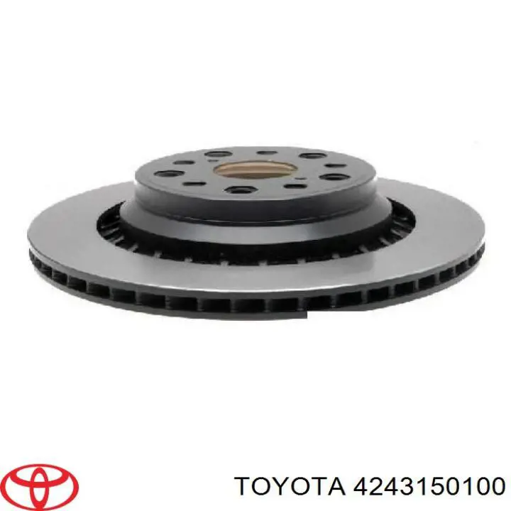 Купить 4243150100 Toyota Диск тормозной задний
