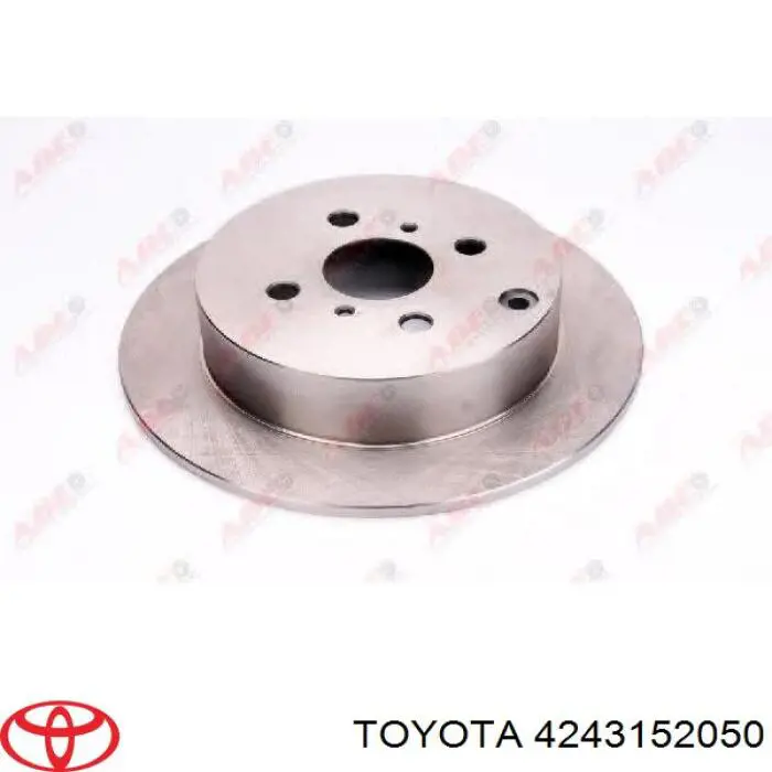 4243152050 Toyota диск тормозной задний