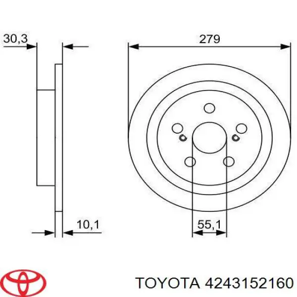 4243152160 Toyota/Lexus