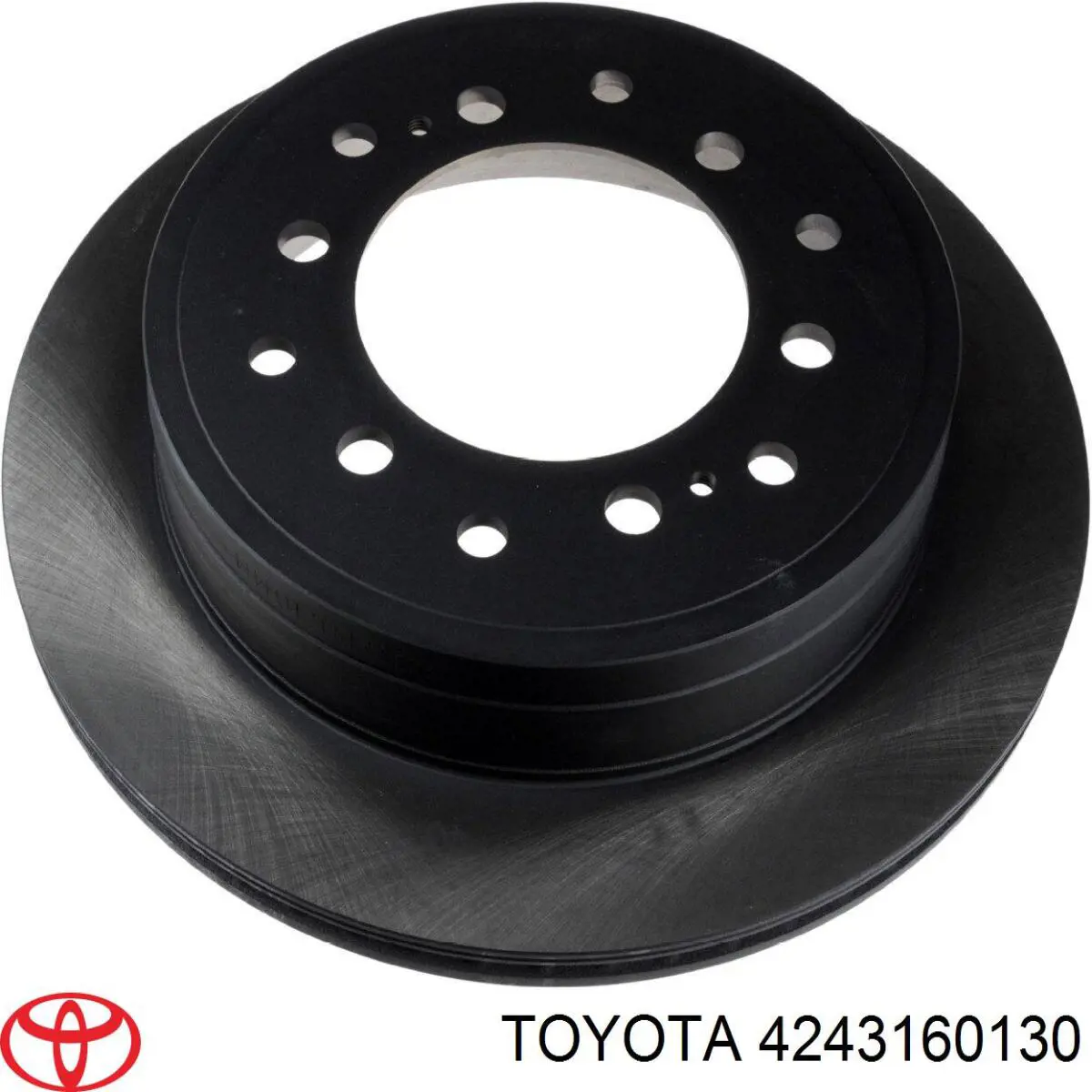 Disco de freno trasero 4243160130 Toyota