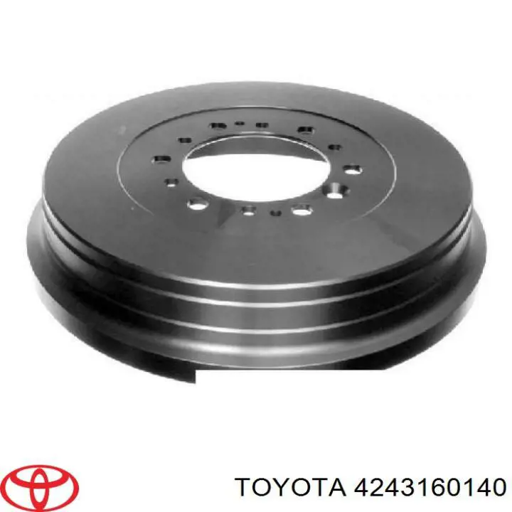 Тормозной барабан 4243160140 Toyota