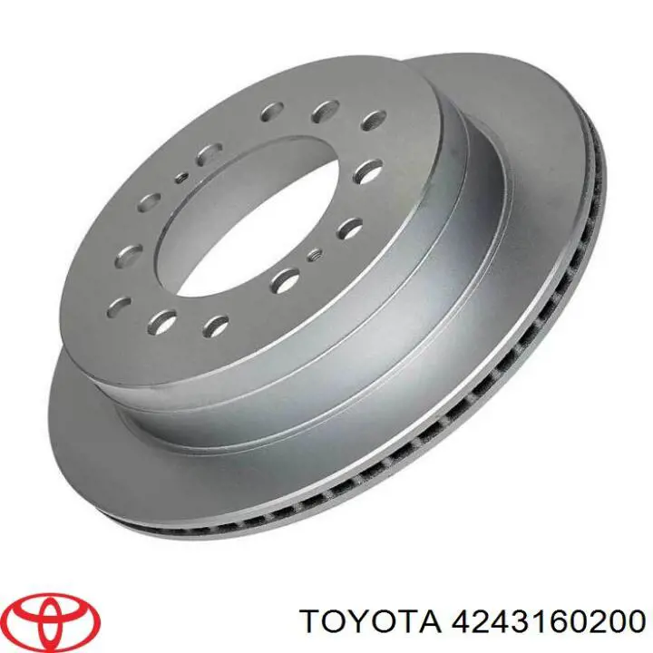 4243160200 Toyota диск тормозной задний