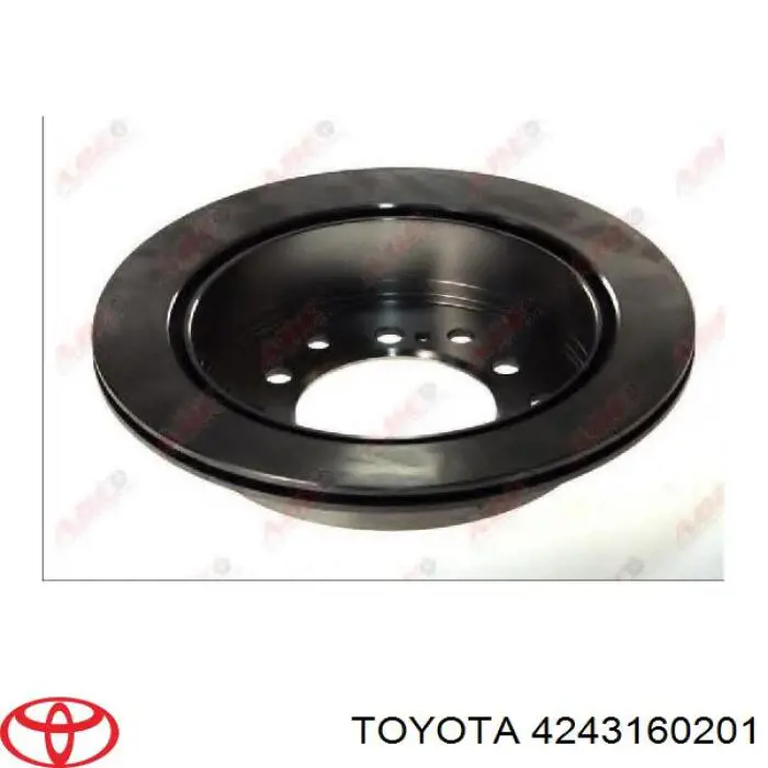 4243160201 Toyota Дисковый тормоз