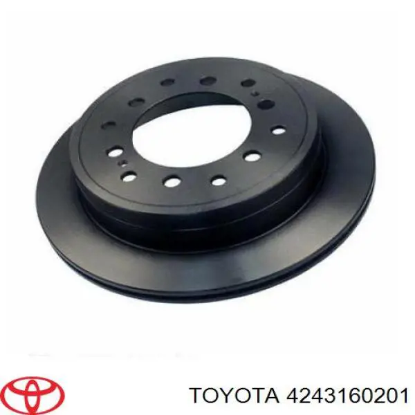 Задний тормозной диск Toyota 4243160201 цена, от 44.91 USD