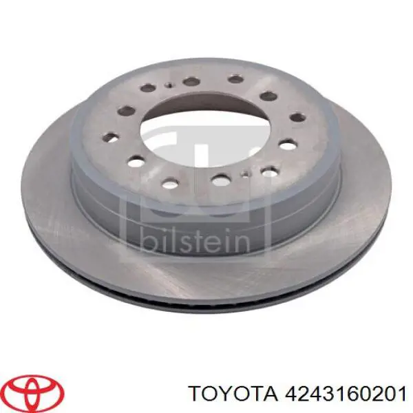 Купить 4243160201 Toyota Диск тормозной задний