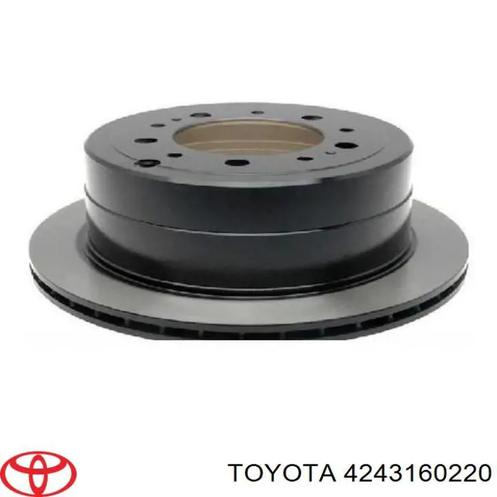 Купить 4243160220 Toyota Диск тормозной задний