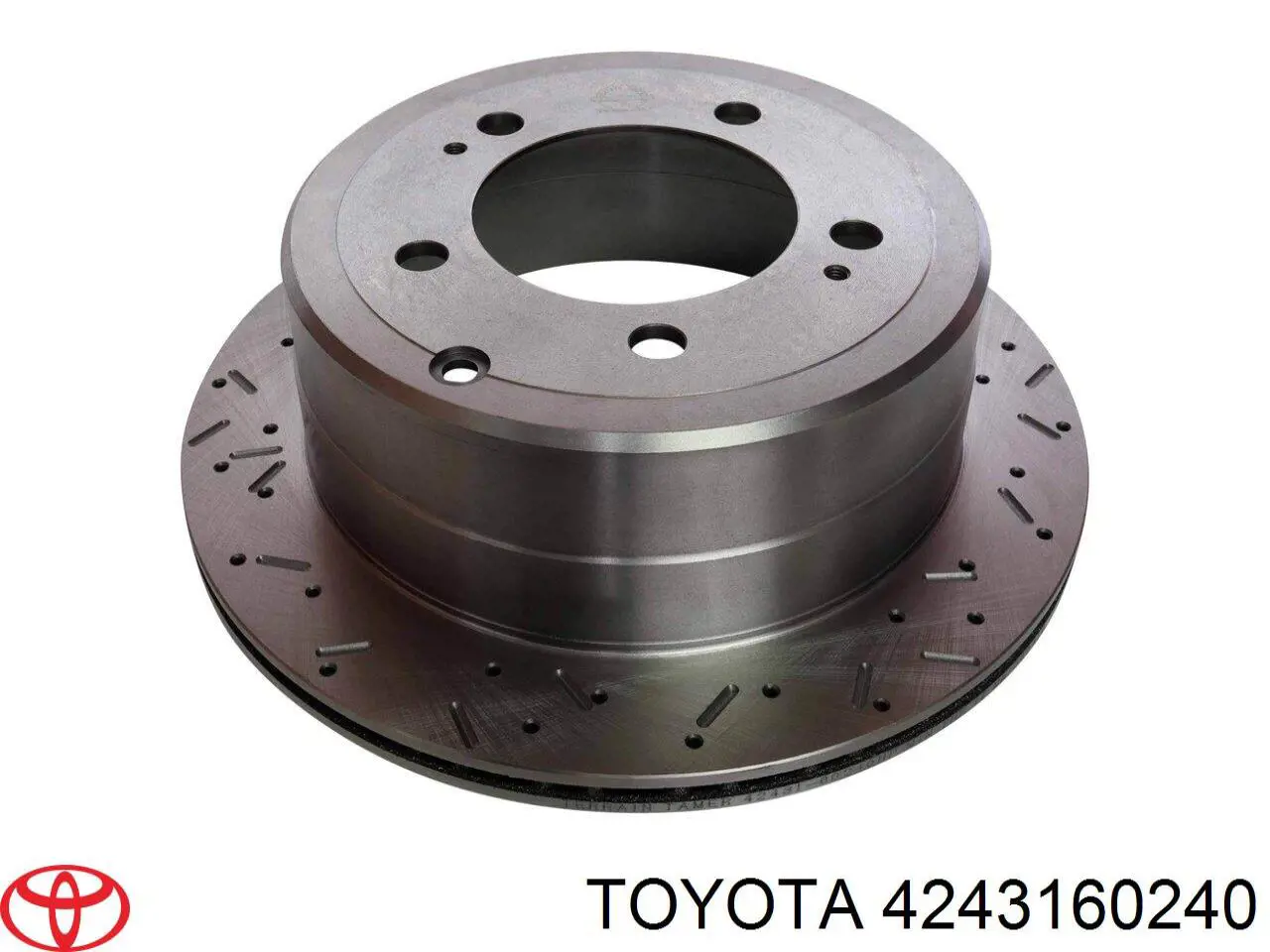 Купить 4243160240 Toyota Диск тормозной задний