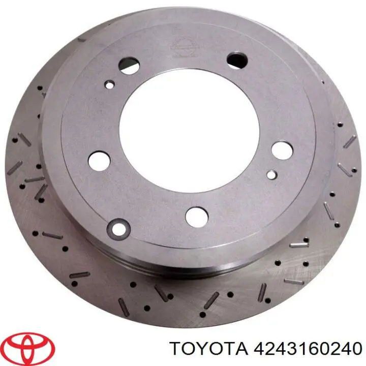 Задний тормозной диск Toyota 4243160240 цена, от 65.13 USD