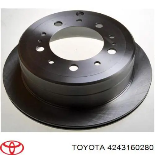 Тормозные диски 4243160280 Toyota