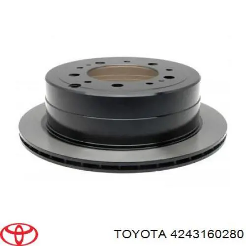 Тормозные диски 4243160280 Toyota