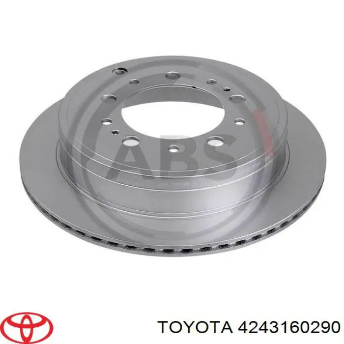 4243160290 Toyota Дисковый тормоз