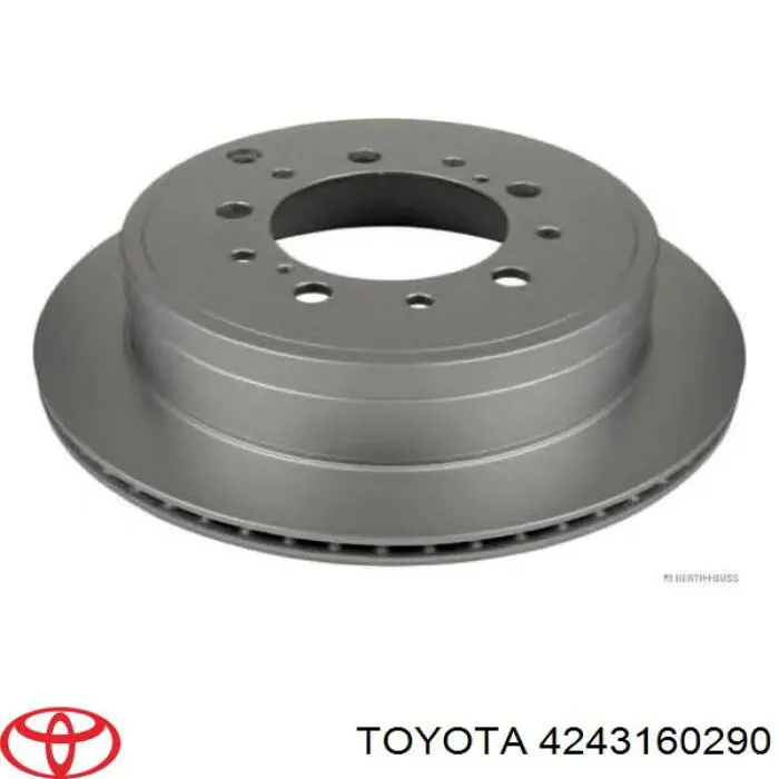 Задний тормозной диск Toyota 4243160290 цена, от 60.65 USD