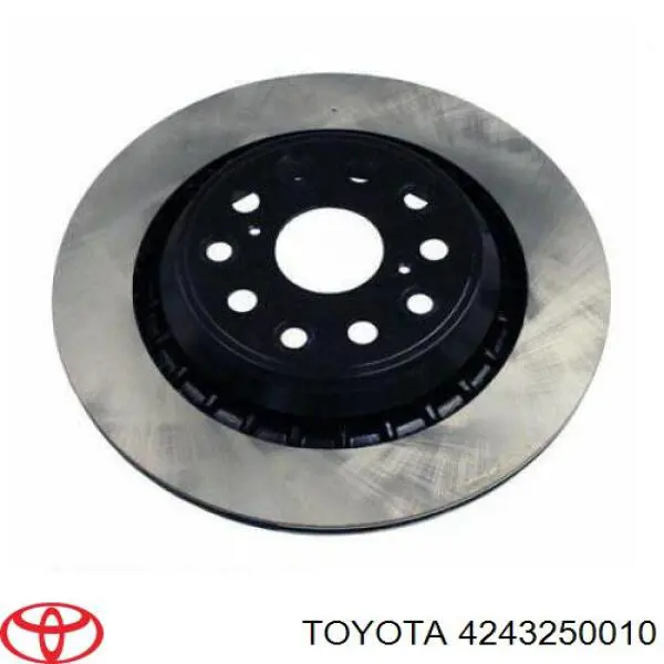 4243250010 Toyota диск тормозной задний