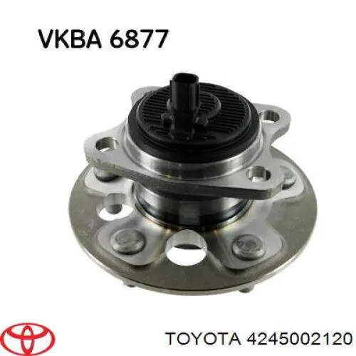 Купить 4245002120 Toyota Задняя шпиндель