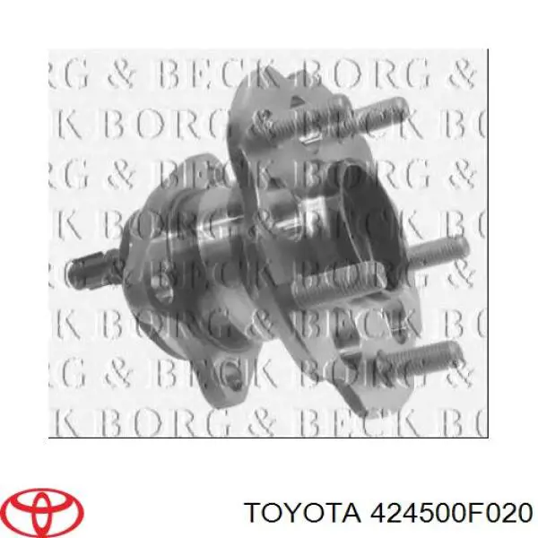 Ступица заднего колеса Toyota 424500F020