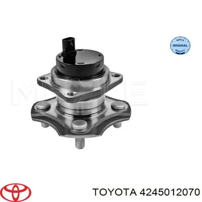 Cubo de rueda trasero 4245012070 Toyota