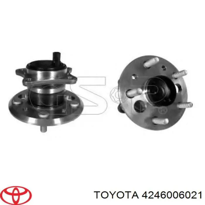 4246006021 Toyota cubo traseiro esquerdo