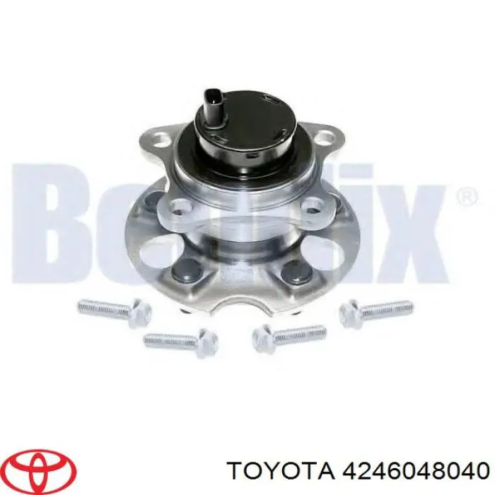 Ступица задняя левая 4246048040 Toyota