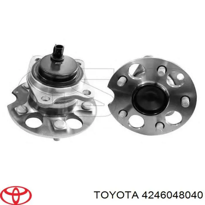 Ступица задняя левая 4246048040 Toyota
