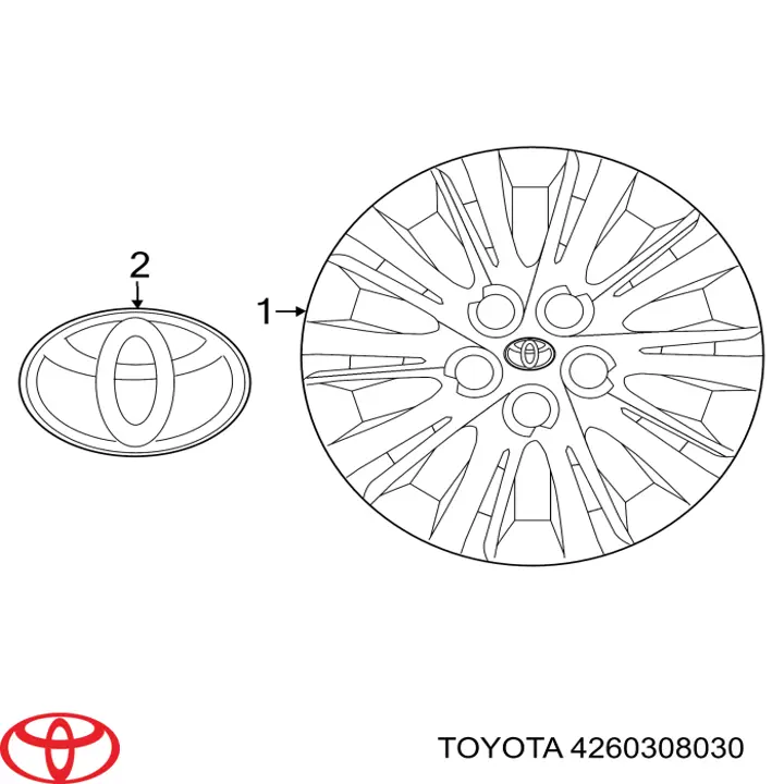 4260308030 Toyota 