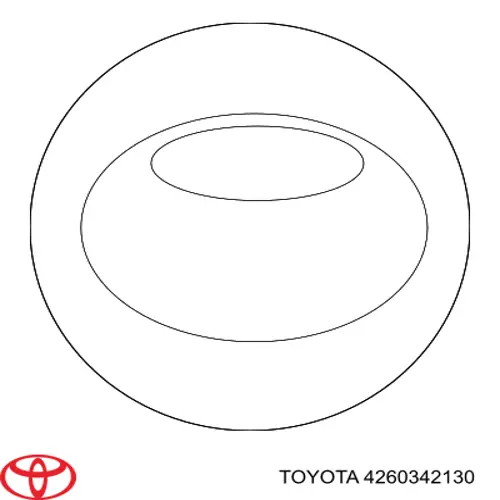 Колпак колесного диска Toyota C-HR хэтчбек (X10) (2016 - 2023) цена, от 11.53 USD