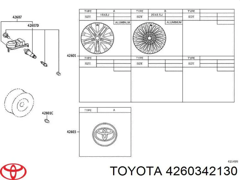  4260342130 Toyota