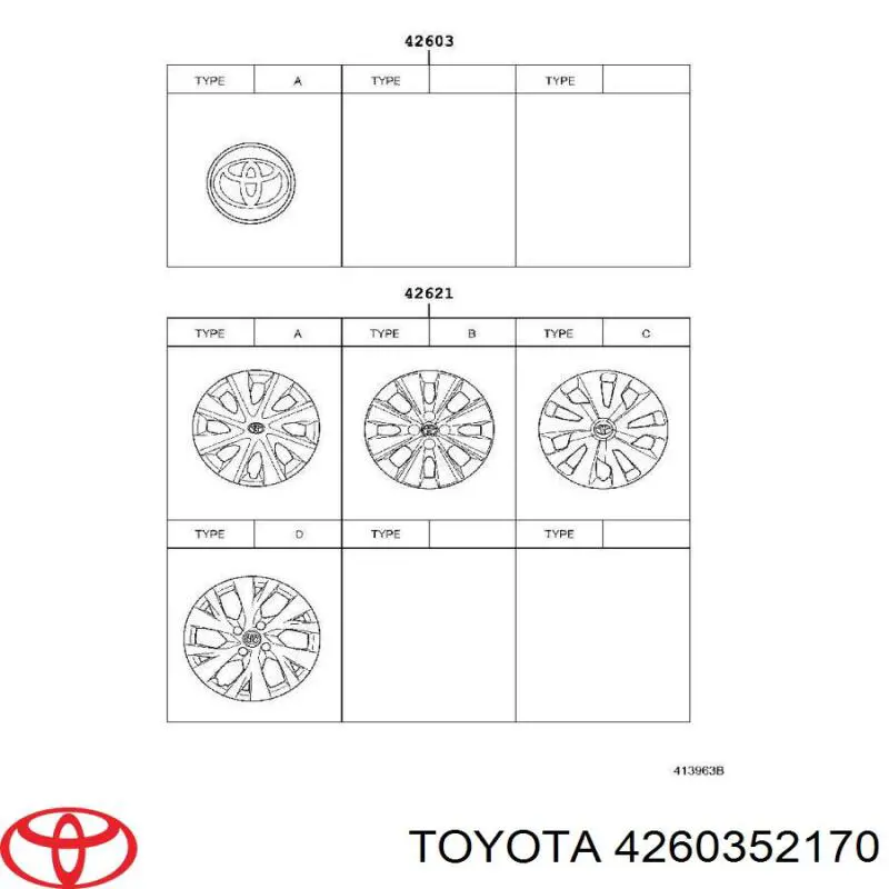  4260352170 Toyota