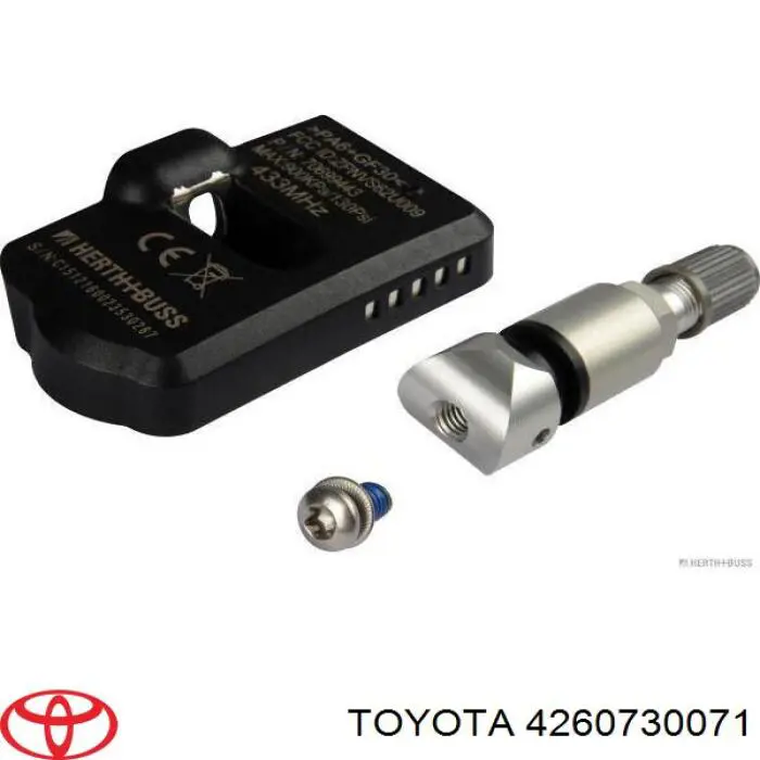 4260730071 Toyota датчик давления воздуха в шинах