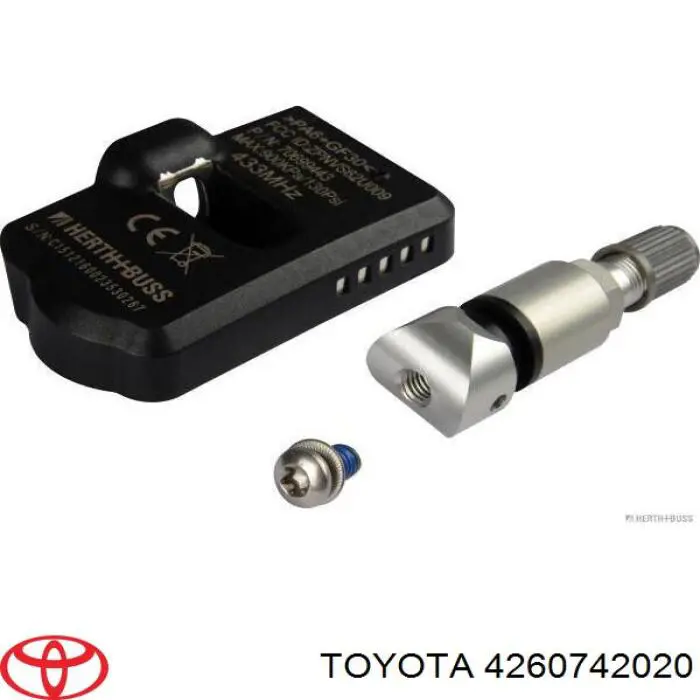 Купить 4260742020 Toyota Датчик контроля давления в шинах